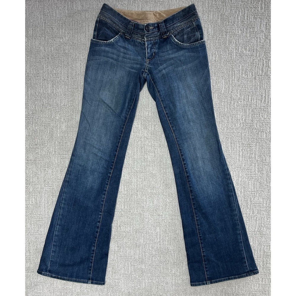 Joie Y2K Low Rise Bootcut Jeans Size 2 Women's Blue Denim Festival Trendy